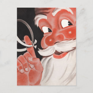 Vintage Santa Postcard