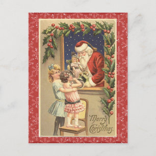 Vintage Santa Postcard