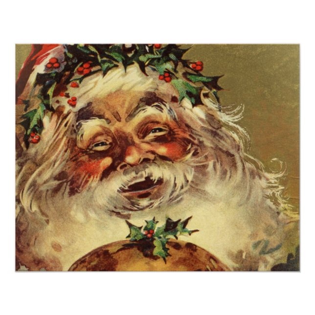 vintage santa poster (Front)