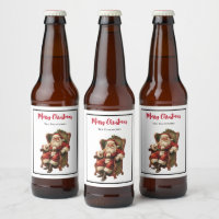 Vintage Santa Sitting in a Comfy Chair Christmas