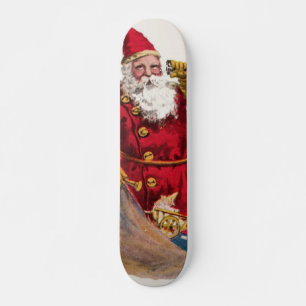 Vintage Santa Skateboard