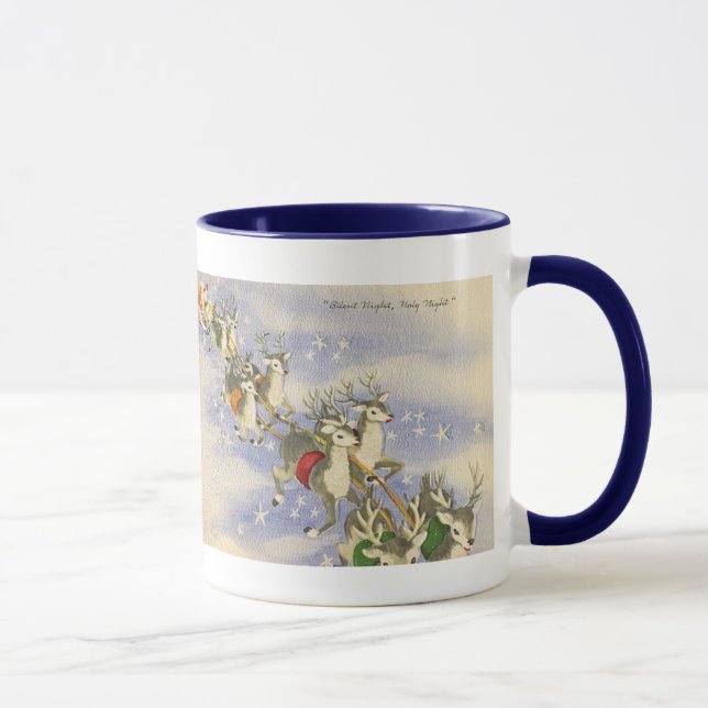 Vintage_Santa_Sleigh_mug Mug (Right)