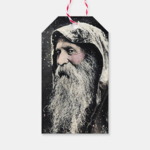 Vintage Santa Tag