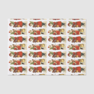 Vintage Santa Tissue Paper