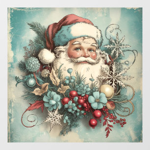 Vintage Santa Window Cling