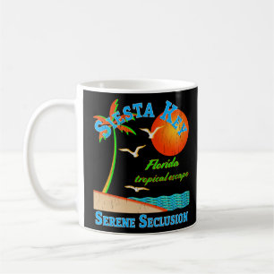 Vintage Sarasota Florida Siesta Key Family Beach V Coffee Mug