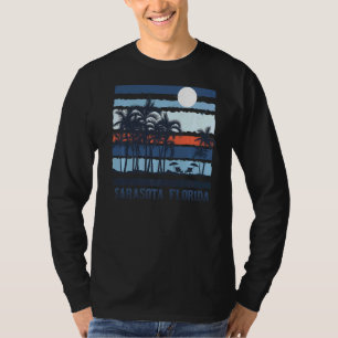 Vintage Sarasota Florida Summer Travel 80s Beach S T-Shirt