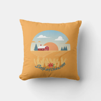Vintage Saskatchewan Cushion
