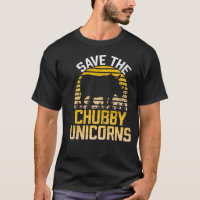 Vintage Save The Chubby Unicorns T-Shirt - Rhino