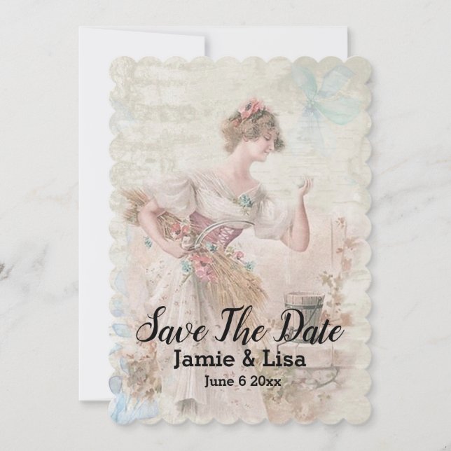 Vintage Save The Date (Front)