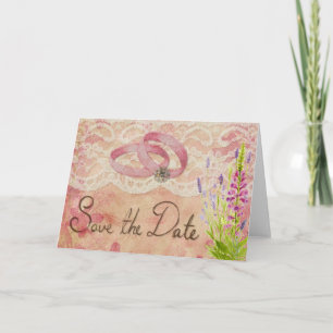 Vintage Save The Date Announcement