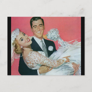 Vintage Save the Date! Announcement Postcard