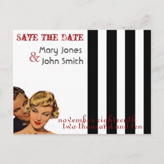 Vintage Save The Date Postcards