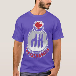 Vintage Save The Stick Manual Transmission car T-Shirt
