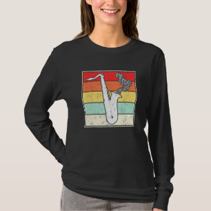 Vintage Saxophone Music Saxophonist T-Shirt