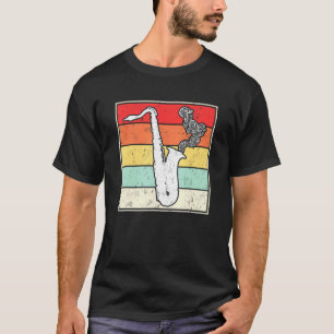 Vintage Saxophone Music Saxophonist T-Shirt
