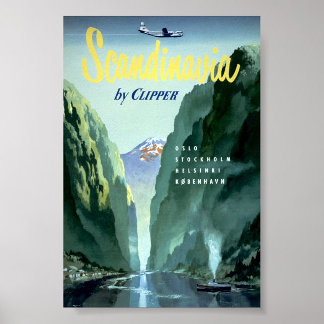 Vintage Scandinavia by Clipper Poster (Front)