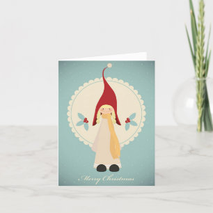 Vintage Scandinavian Christmas Card