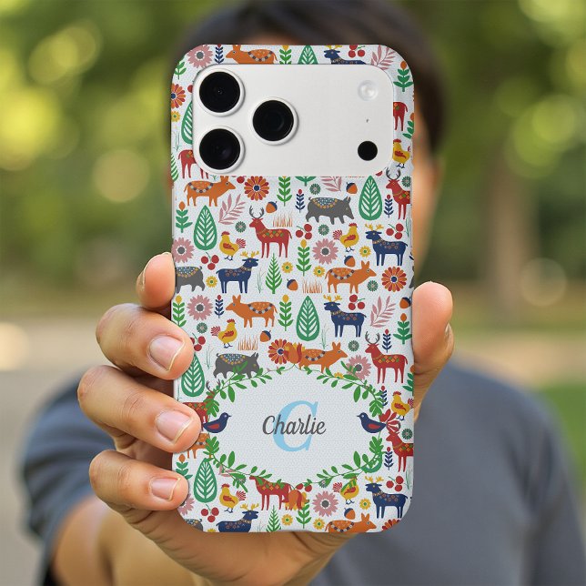 Vintage Scandinavian Folk Art Monogram Pattern (Creator Uploaded)