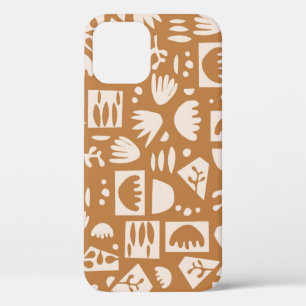 vintage Scandinavian simple, modern and contempora iPhone 12 Case
