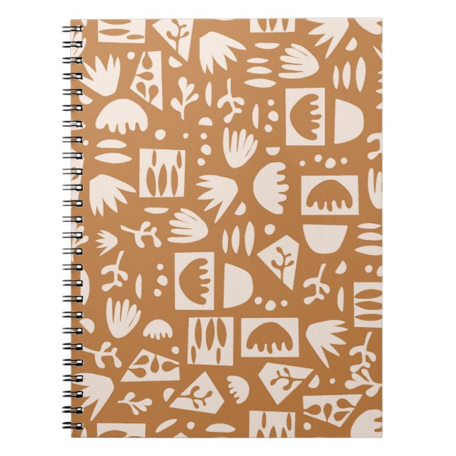 vintage Scandinavian simple, modern and contempora Notebook (Front)