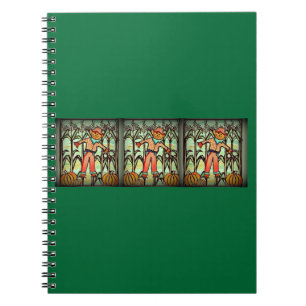 Vintage Scarecrow Notebook