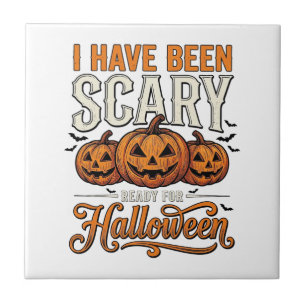 Vintage Scary Halloween Pumpkin Shirt Design_1 Tile