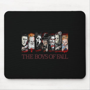 Vintage Scary Horror Movie Halloween-thanksgiving- Mouse Mat