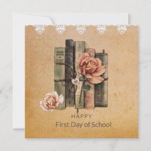 Vintage school card
