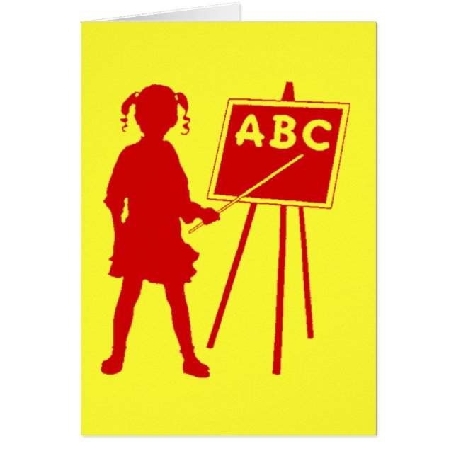 Vintage School Girl (Front)