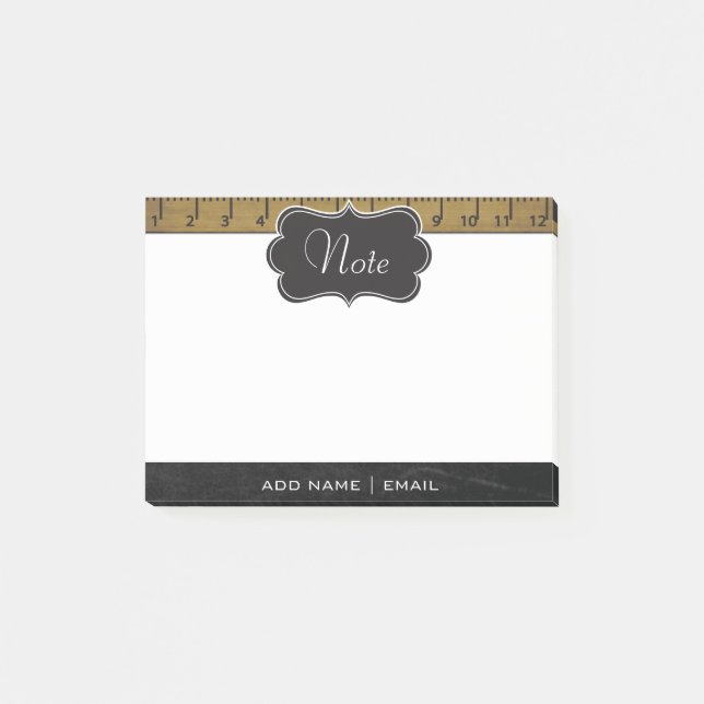 Vintage School Notes | DIY Text (Front)