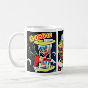 Vintage Sci-Fi Comic Books Coffee Mug