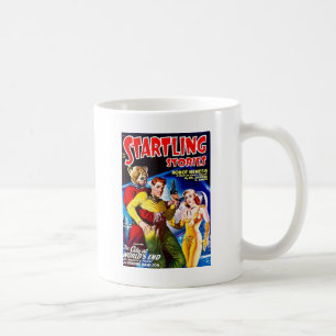 Vintage Sci-Fi Comic The City at World's End Coffee Mug