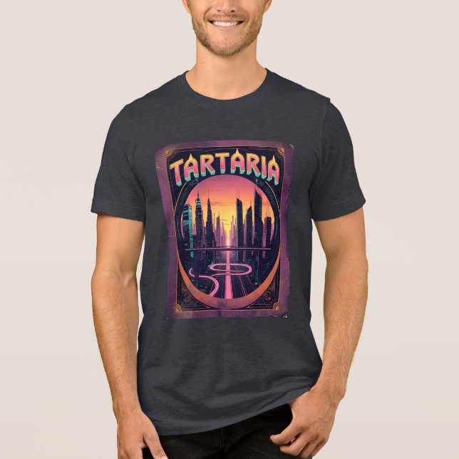 Vintage Sci-Fi Tartaria Conspiracy Tee (Front)