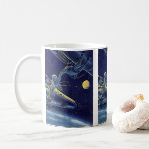 space age restaurant coffee mug