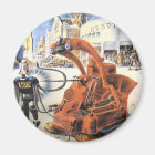 Vintage Science Fiction Futuristic City Alien Wars