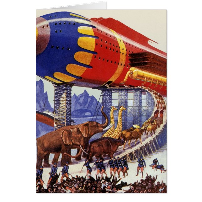 Vintage Science Fiction, Noah's Ark Wild Animals (Front)