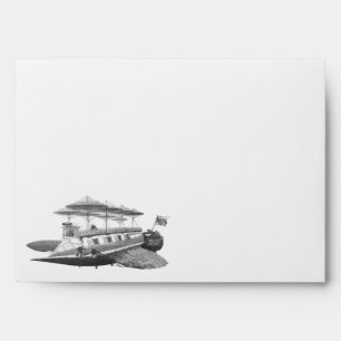 Vintage Science Fiction Steampunk Airship Eclipse Envelopes