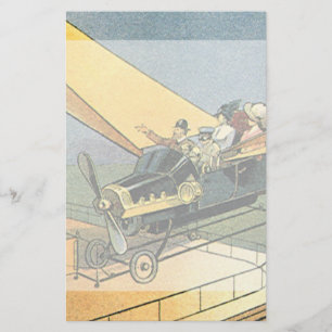 Vintage Science Fiction Steampunk Convertible Car