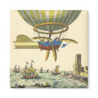 Vintage Science Fiction Steampunk Hot Air Balloon