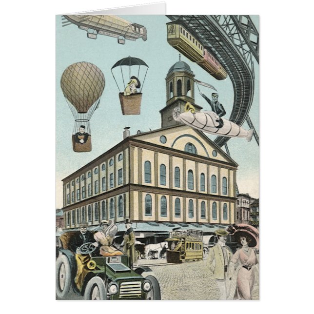 Vintage Science Fiction, Victorian Steam Punk City (Front)