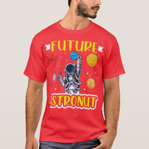 VIntage Science Students Quote Future Astronaut T-Shirt