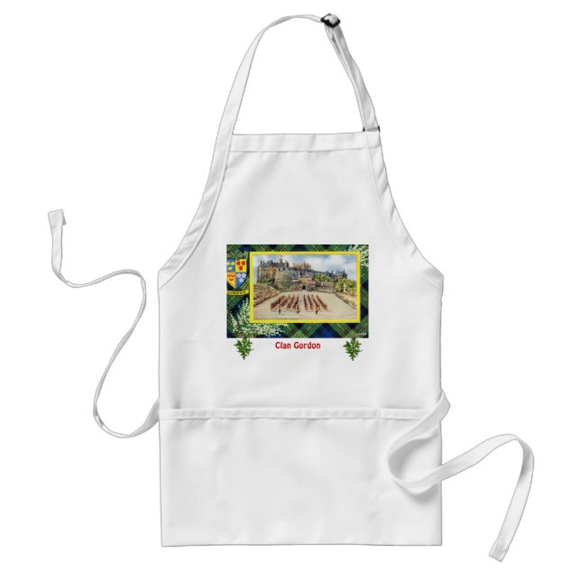Vintage Scotland, Clan Gordon Standard Apron (Front)
