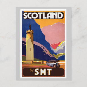 Vintage Scotland Postcard