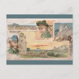 Vintage Scotland Postcard