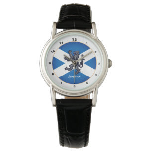 Vintage Scottish Flag, Lion & Scotland /fashion Watch