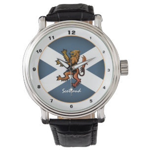 Vintage Scottish Flag, Lion & Scotland /fashion Watch
