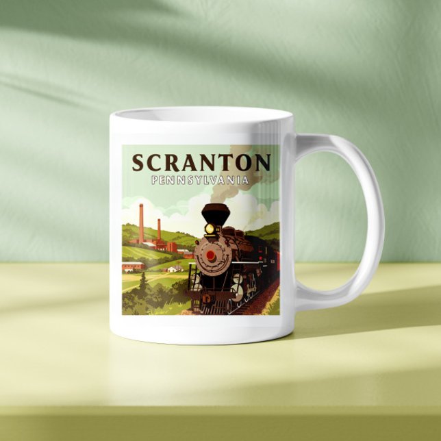 Vintage Scranton Pennsylvania Coffee Mug (Creator Uploaded)