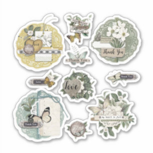 Vintage scrapbook customise