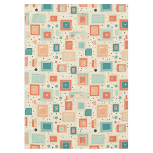 Vintage Scrapbook Pattern (2) Tablecloth